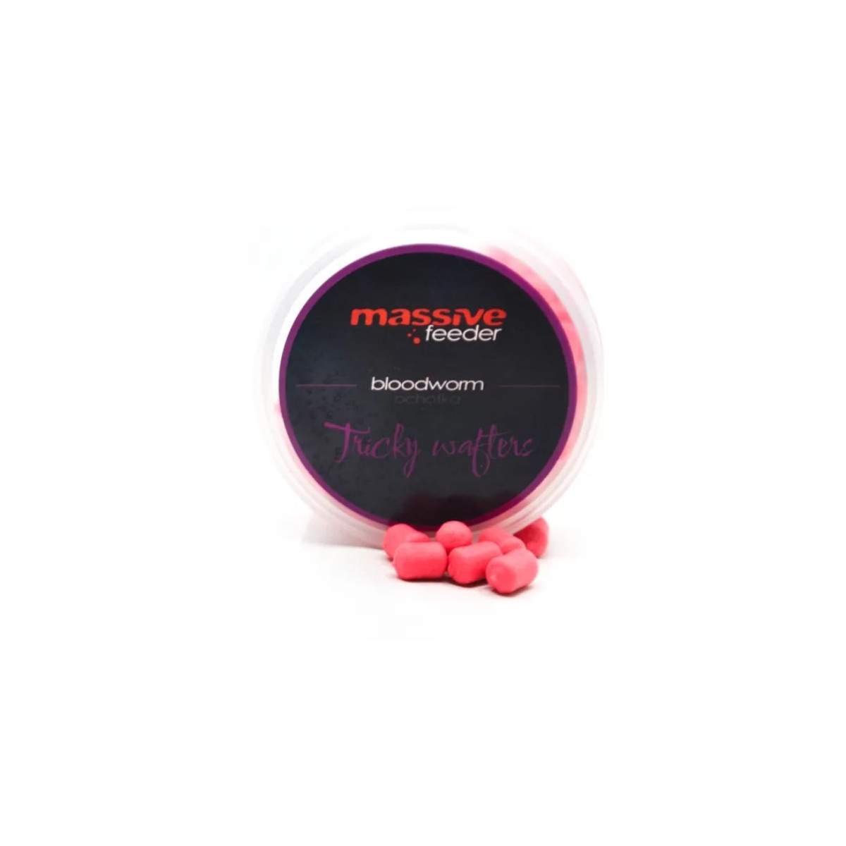 Wafters MASSIVE FEEDER Tricky Wafters 50ml 7x10mm - Bloodworm