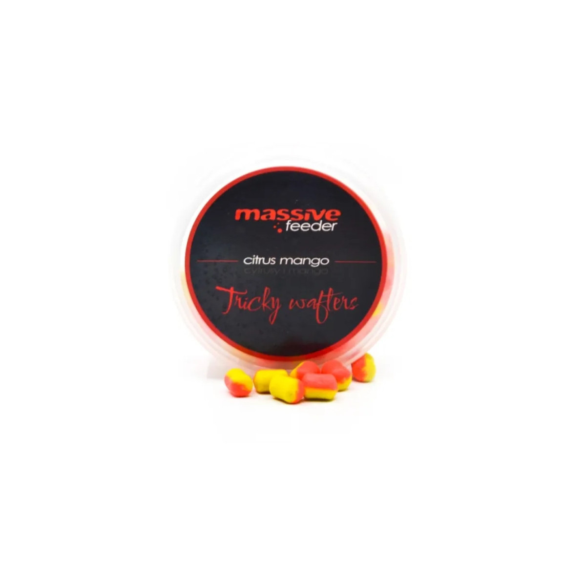 Wafters MASSIVE FEEDER Tricky Wafters 50ml 7x10mm - Citrus Mango Wafters MASSIVE FEEDER Tricky Wafters 50ml 7x10mm - Citrus Mango