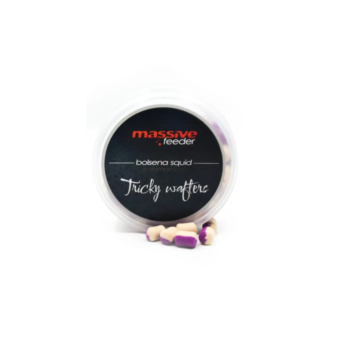 Wafters MASSIVE FEEDER Tricky Wafters 50ml 7x10mm - Bolsena Squid