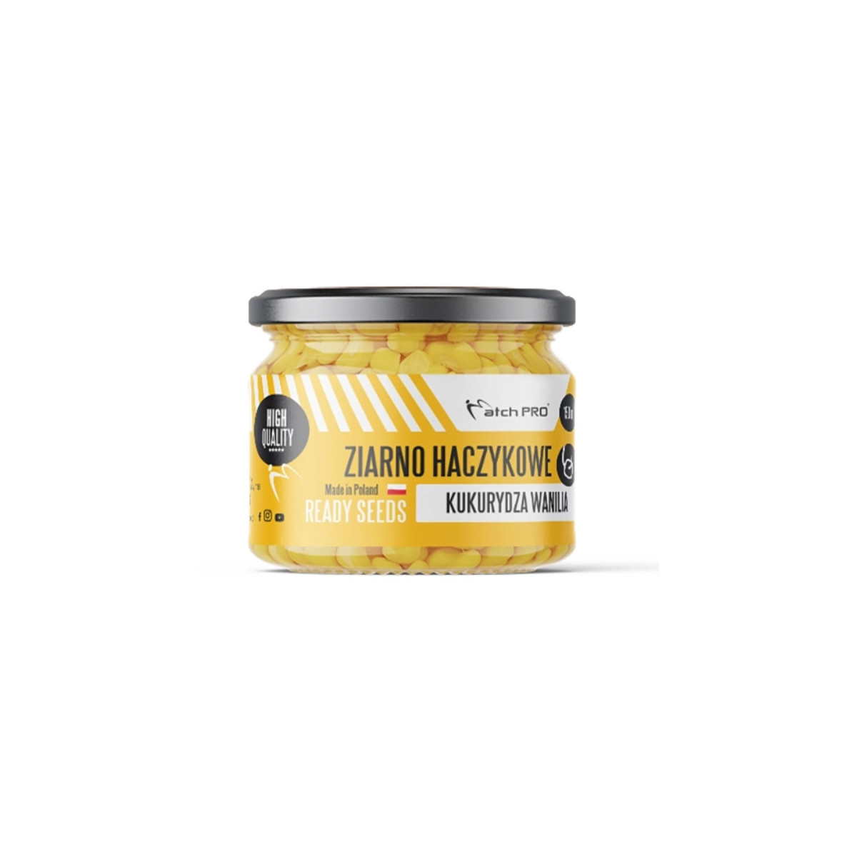 Ziarno haczykowe Match Pro Kukurydza 150ml - Wanilia