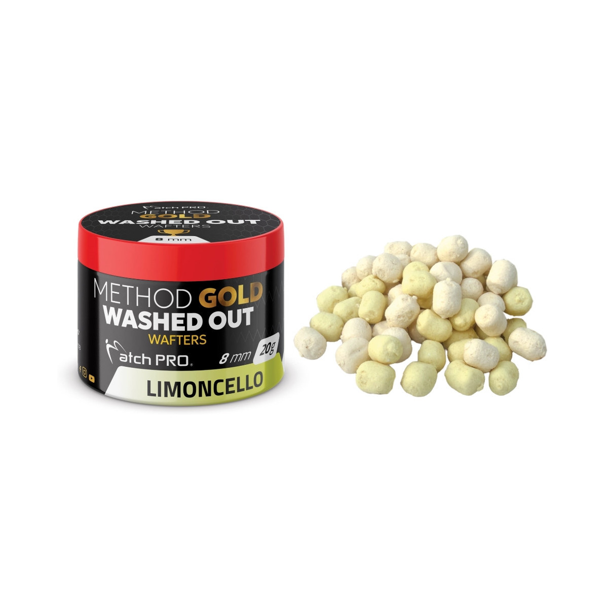 Kulki METHOD GOLD WAFTERS WASHED OUT 20g 8mm - LIMONCELLO Kulki METHOD GOLD WAFTERS WASHED OUT 20g 8mm - LIMONCELLO