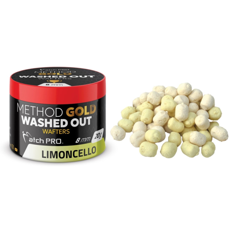 Kulki METHOD GOLD WAFTERS WASHED OUT 20g 8mm - LIMONCELLO Kulki METHOD GOLD WAFTERS WASHED OUT 20g 8mm - LIMONCELLO