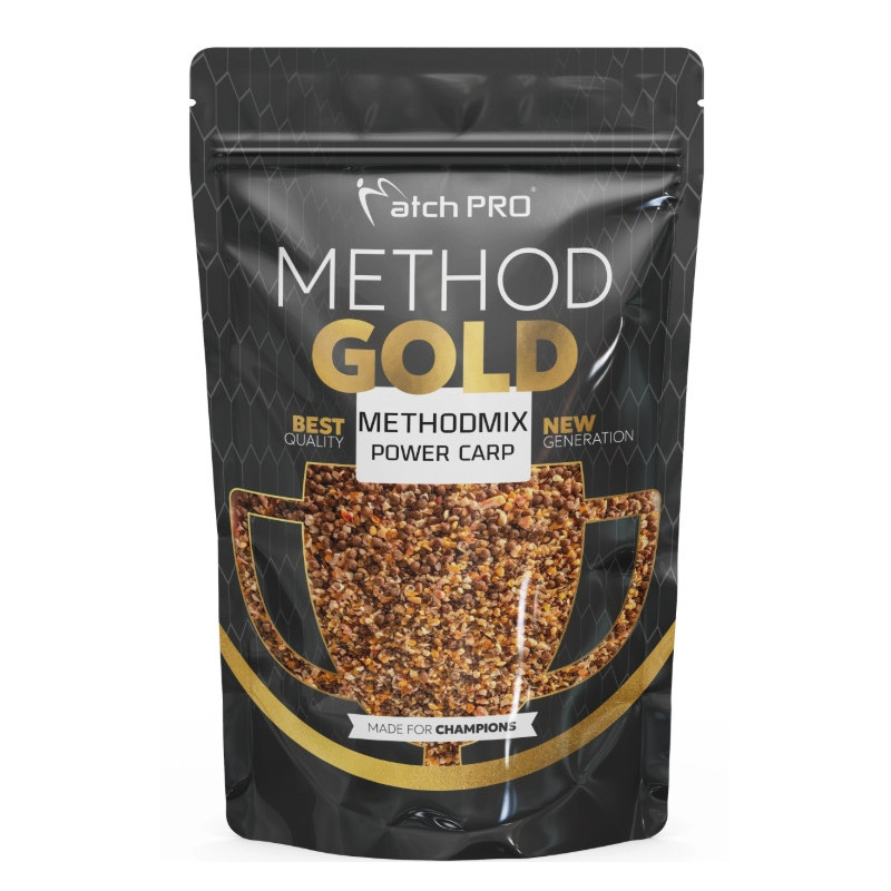 Zanęta MatchPro METHODMIX GOLD 700g - POWER CARP Zanęta MatchPro METHODMIX GOLD 700g - POWER CARP