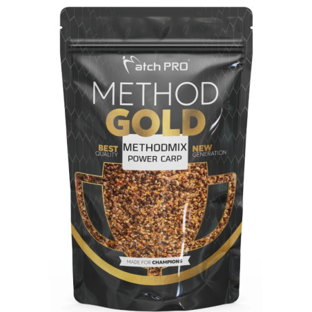 Zanęta MatchPro METHODMIX GOLD 700g - POWER CARP