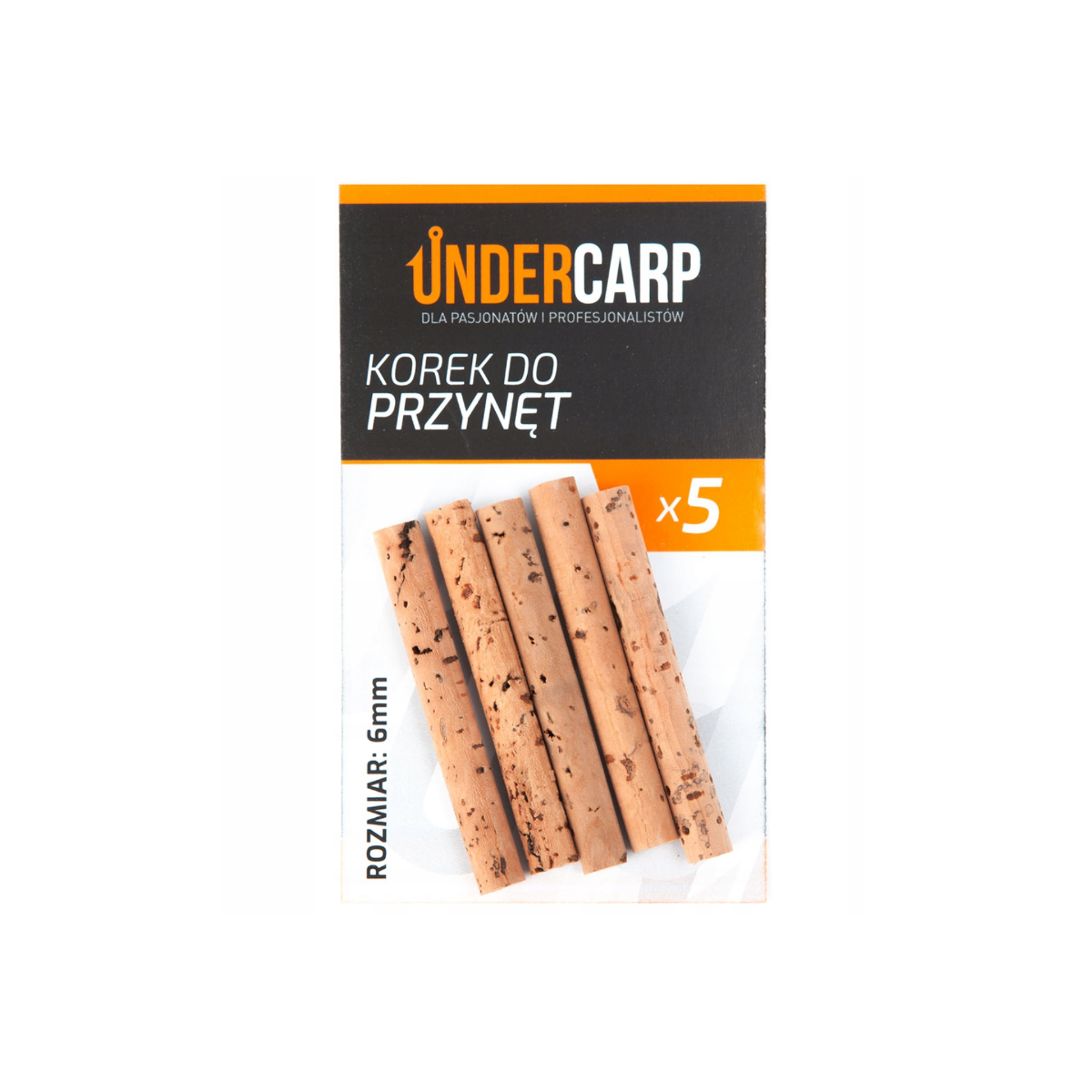 UnderCarp Korek do przynęt 6 mm
