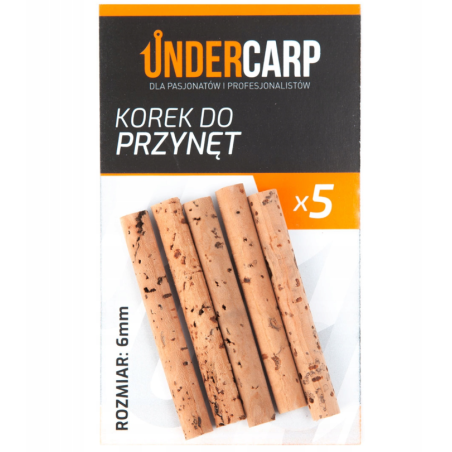 UnderCarp Korek do przynęt 6 mm UnderCarp Korek do przynęt 6 mm