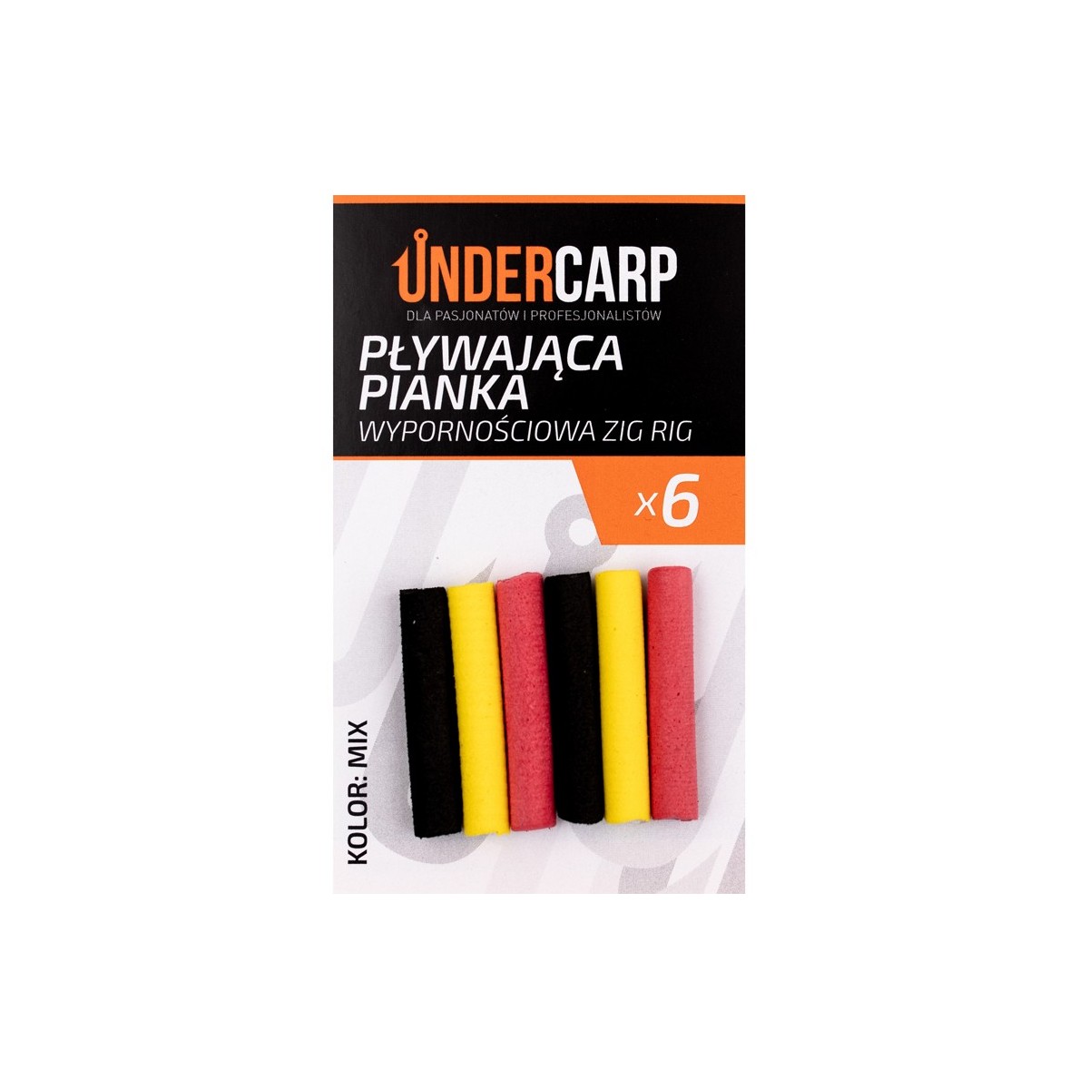 UnderCarp Pływająca pianka wypornościowa Zig Rig – mix UnderCarp Pływająca pianka wypornościowa Zig Rig – mix