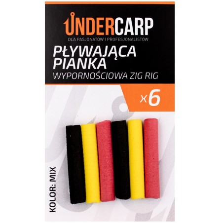 UnderCarp Pływająca pianka wypornościowa Zig Rig – mix