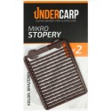 Mikro stopery Under Carp – brązowe Mikro stopery Under Carp – brązowe