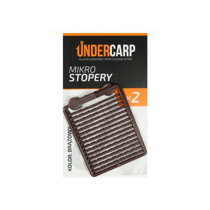 Mikro stopery Under Carp – brązowe Mikro stopery Under Carp – brązowe