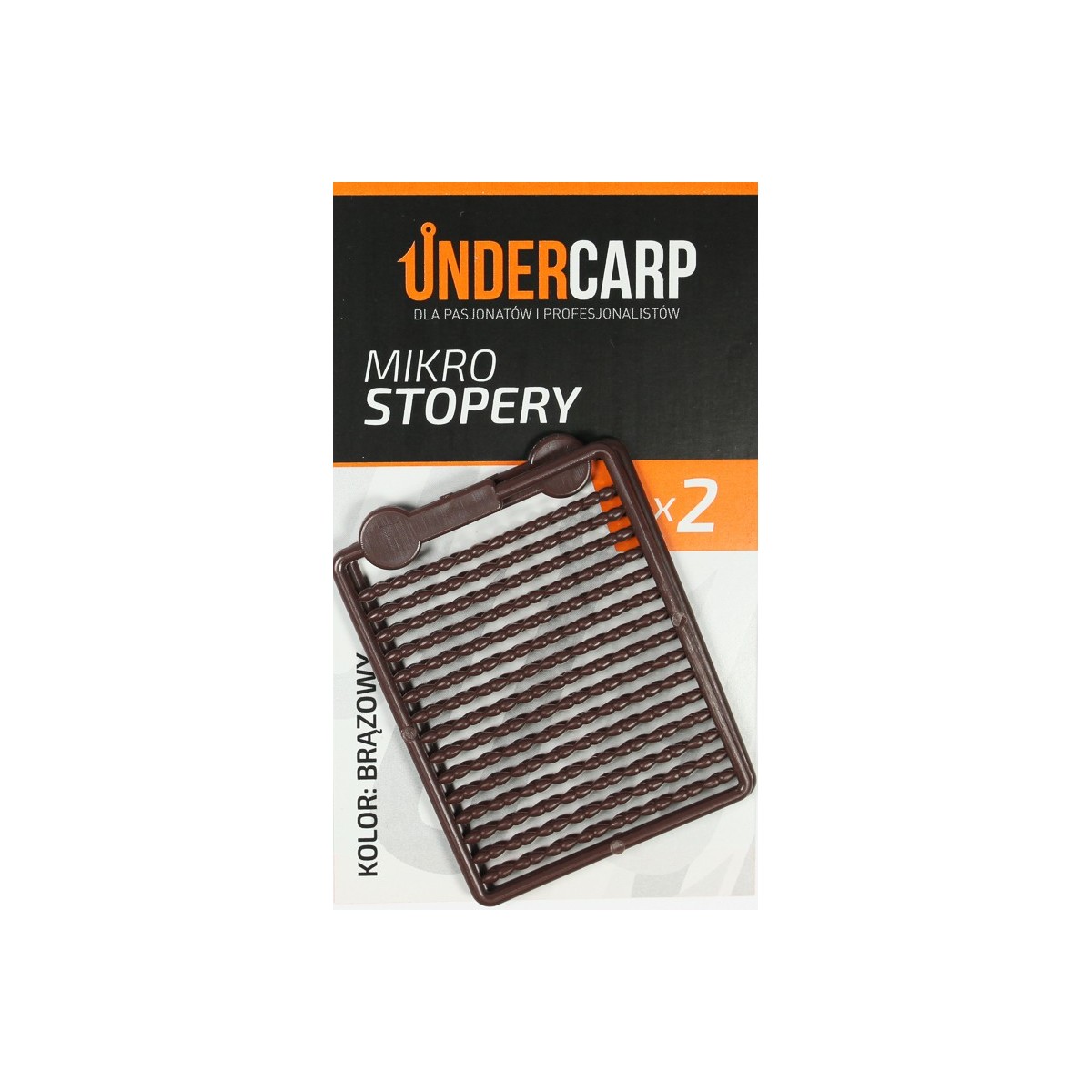 Mikro stopery Under Carp – brązowe Mikro stopery Under Carp – brązowe