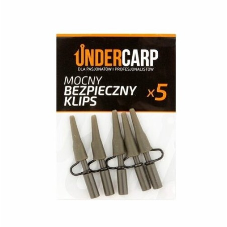 Mocny bezpieczny klips Under Carp - zielony