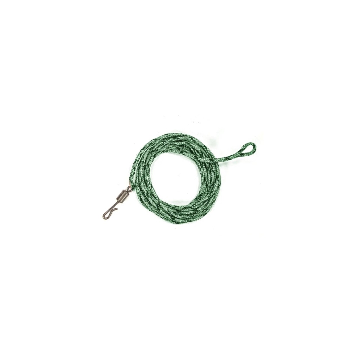Leadcore z krętlikiem Under Carp do szybkiej wymiany 100cm / 45lb / zielony