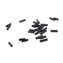 Pozycjoner włosa haczyka UnderCarp Kickers 1mm / czarny