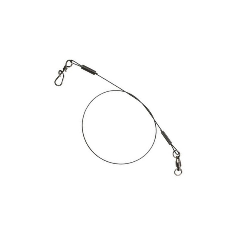 Przypon Mikado stalowy Jaws w otulinie 25cm / 15kg Przypon Mikado stalowy Jaws w otulinie 25cm / 15kg