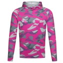 Bluza damska Mikado z kapturem i kominem z filtrem UPF roz.XS - LADY CAMO