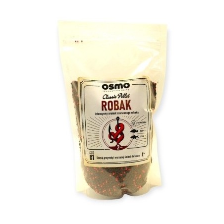 Pellet Osmo Classic 800g - Robak