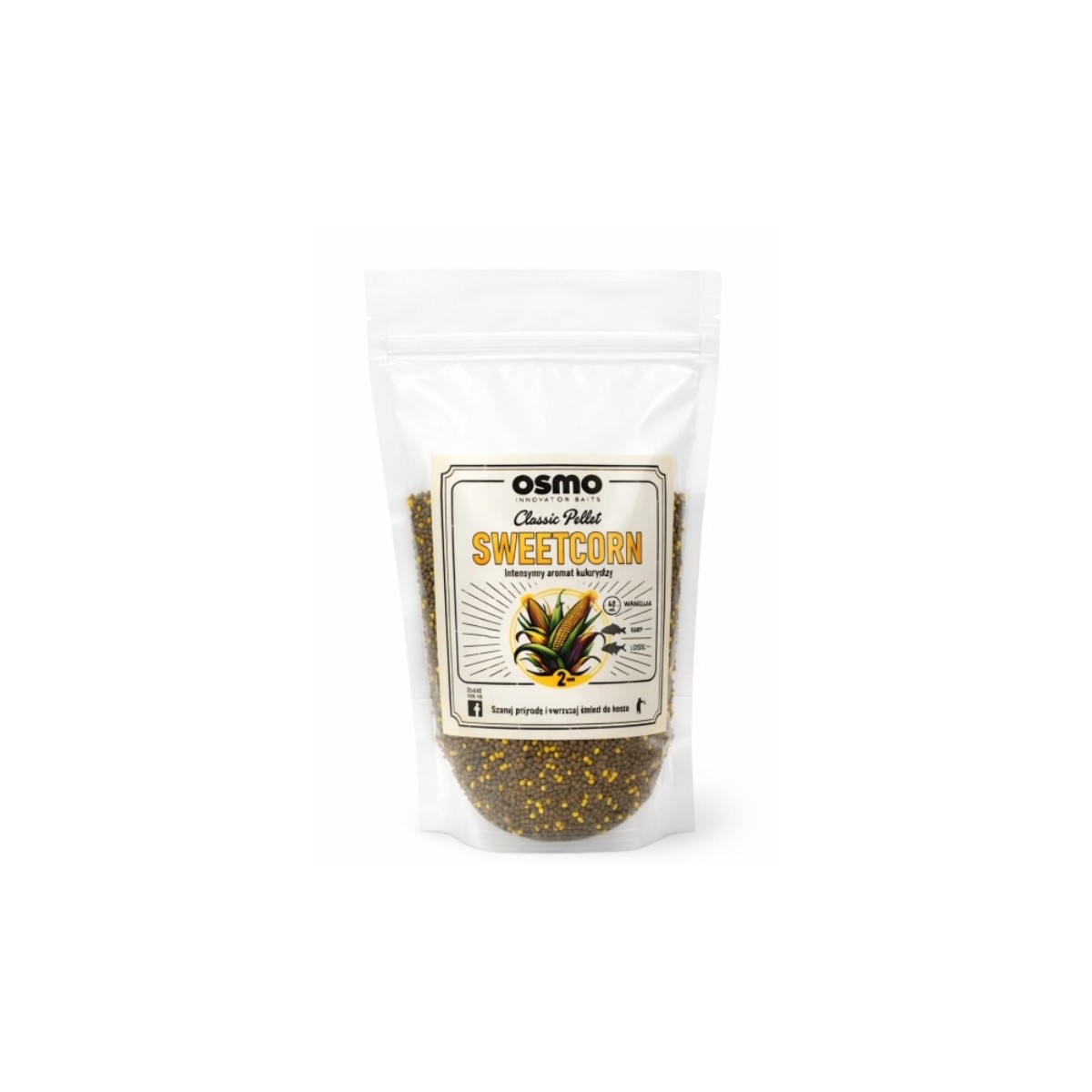 Pellet Osmo Classic 800g - Słodka Kukurydza