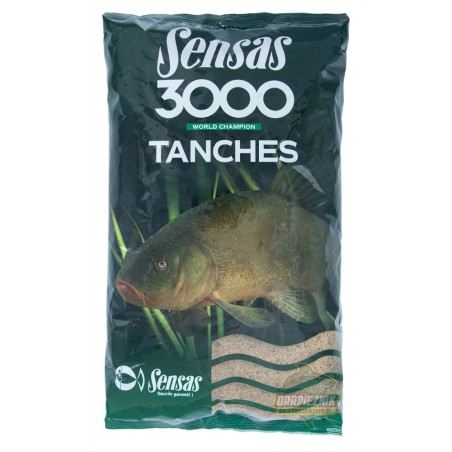 Zanęta Sensas 3000 Tanches 1kg Zanęta Sensas 3000 Tanches 1kg