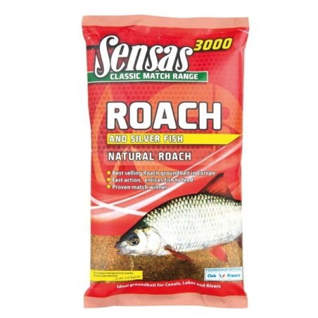 Zanęta Sensas Super Roach & Silver Fish 1kg Zanęta Sensas Super Roach & Silver Fish 1kg