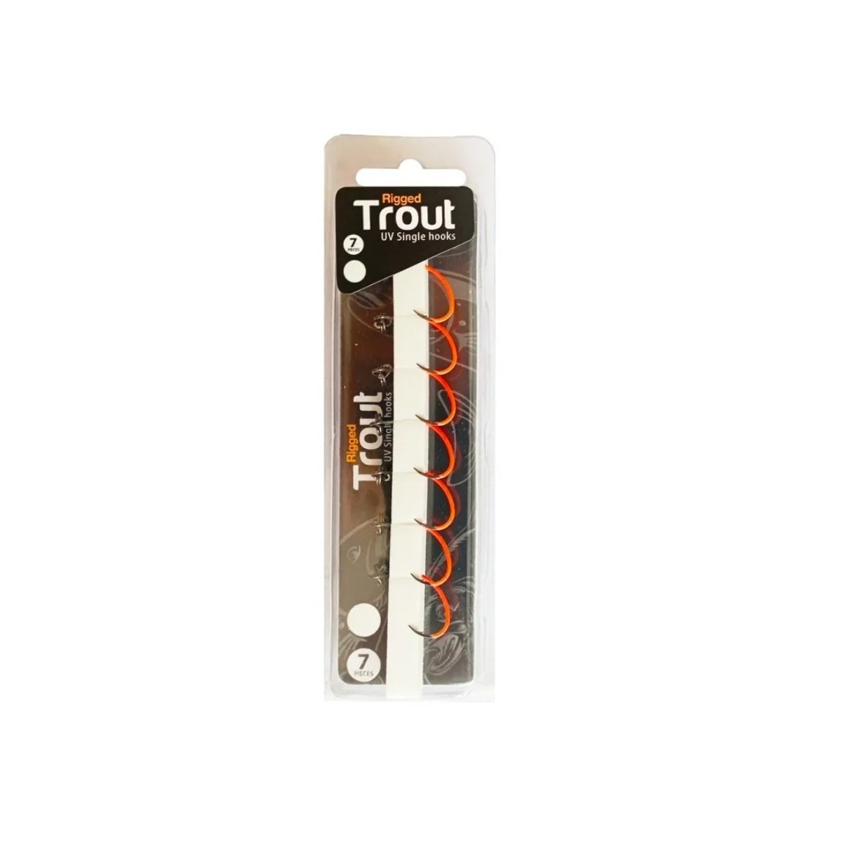 Haczyk Westin Rigged Trout Single Hooks - UV Orange 7szt. Haczyk Westin Rigged Trout Single Hooks - UV Orange 7szt.