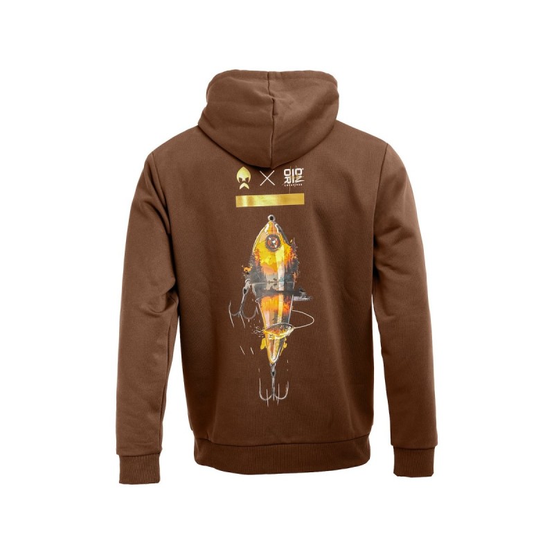 Bluza Westin SwimLure Hoodie roz.M - Dark Brown