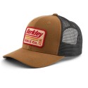 Czapka Berkley Striper Trucker - Brown Charcoal Czapka Berkley Striper Trucker - Brown Charcoal