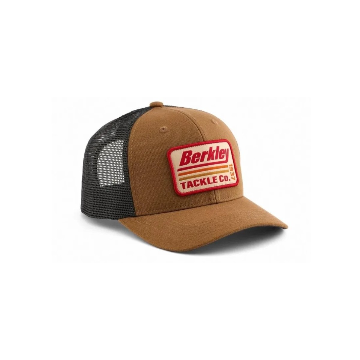 Czapka Berkley Striper Trucker - Brown Charcoal Czapka Berkley Striper Trucker - Brown Charcoal