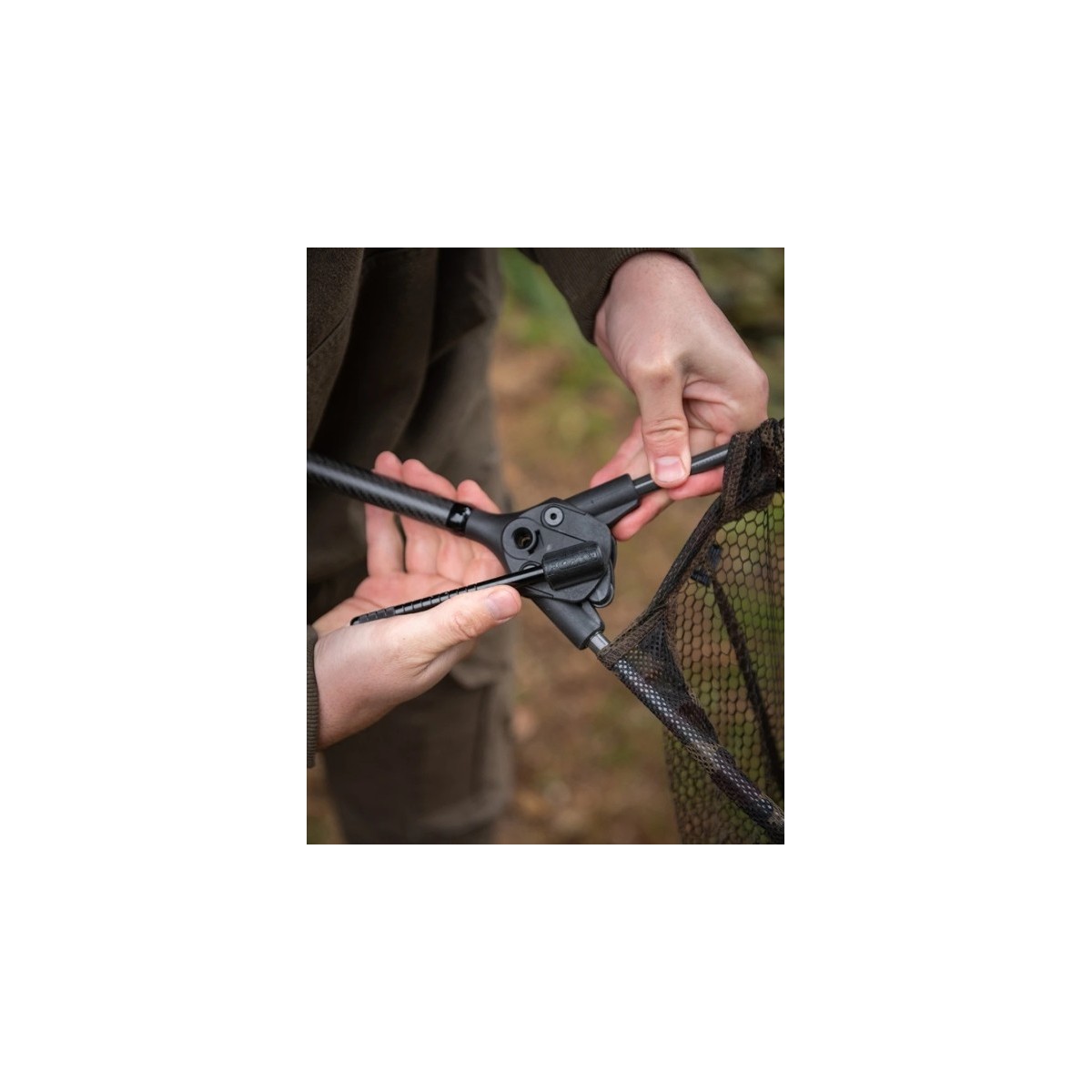 Podbierak Fox Lever-lok Landing Net - 42" 8ft 2-częściowa sztyca Podbierak Fox Lever-lok Landing Net - 42" 8ft 2-częściowa sztyca