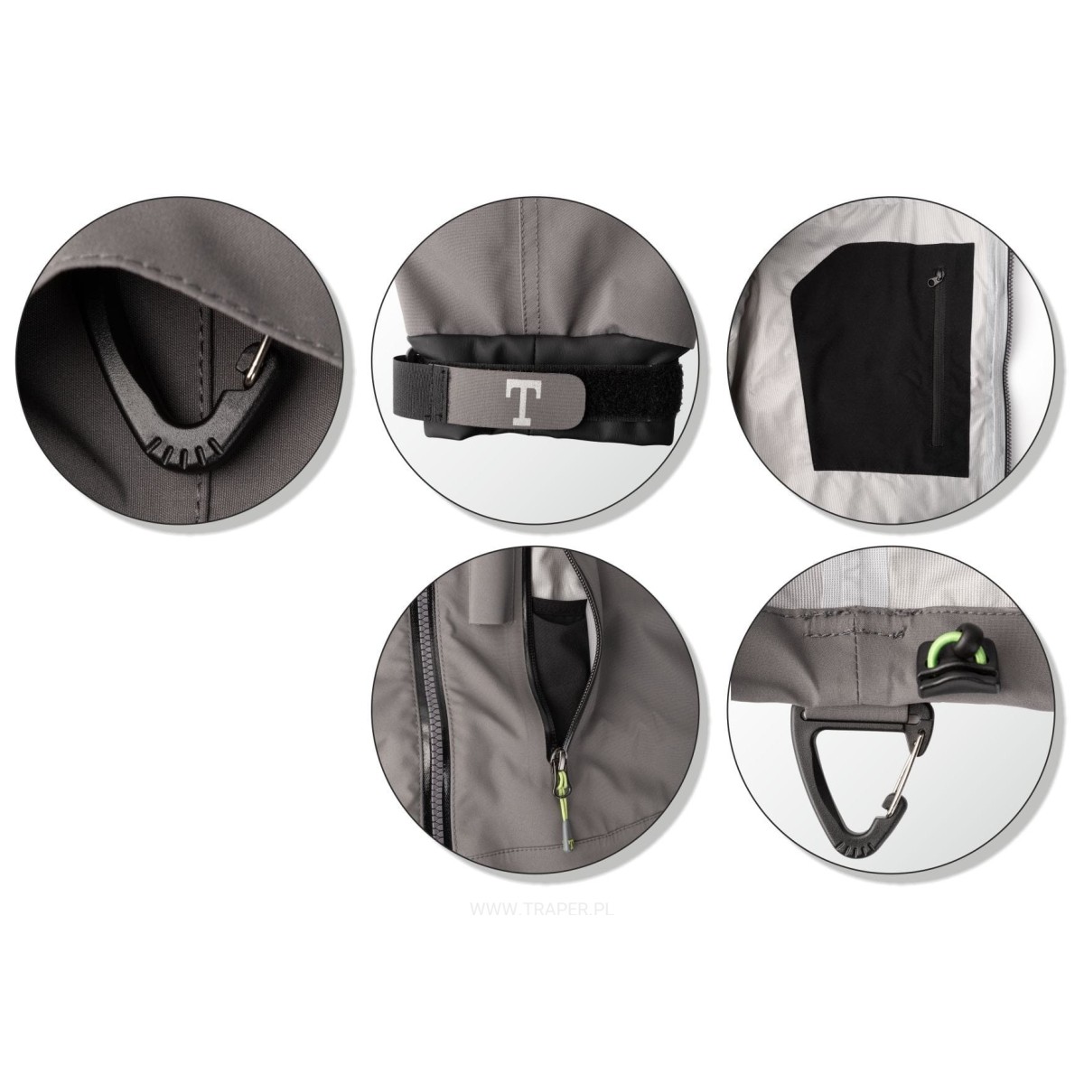 Kurtka Traper MONTANA COOL roz.XL - GREY