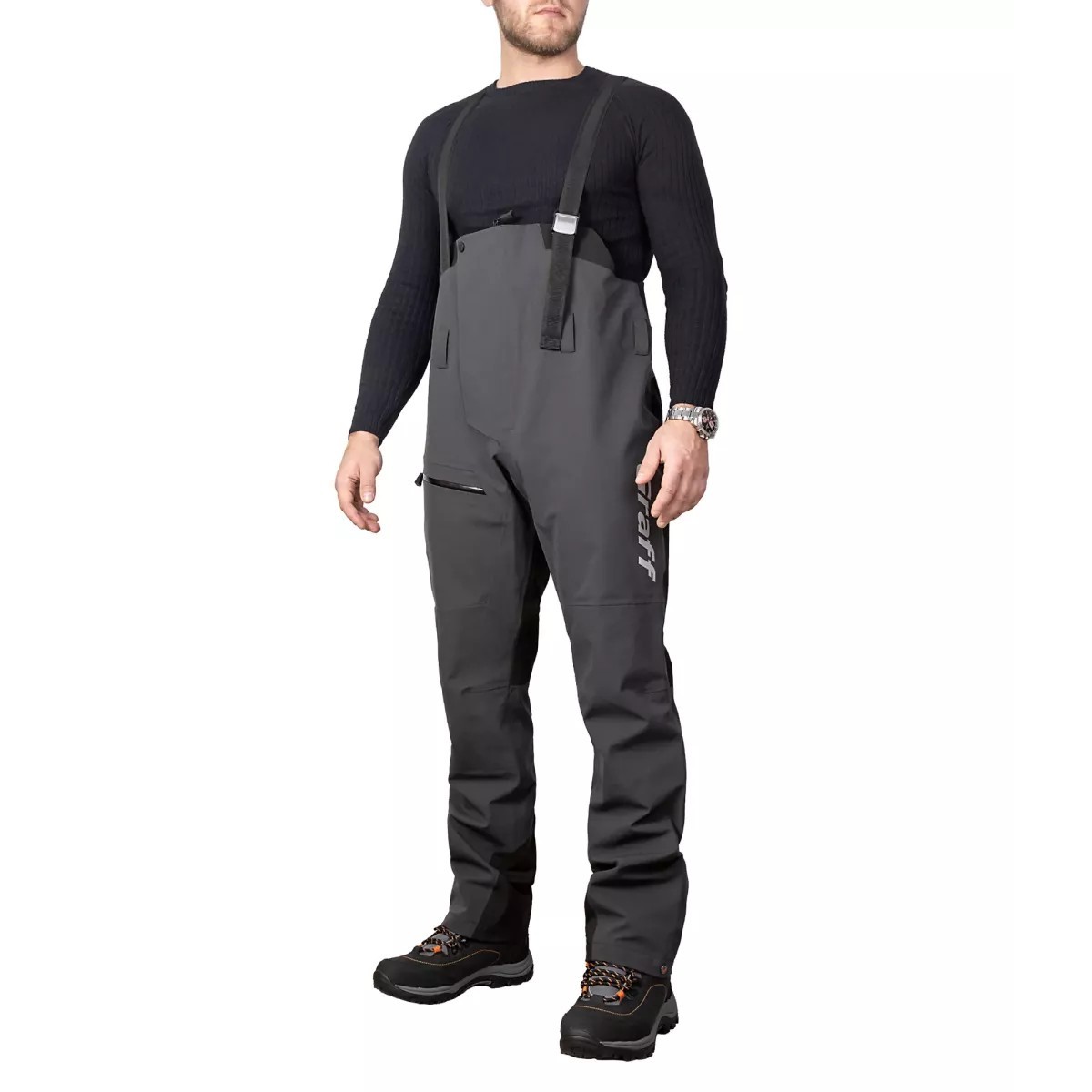 Spodnie z szelkami Graff 707-B/1 - roz. XL/176-182