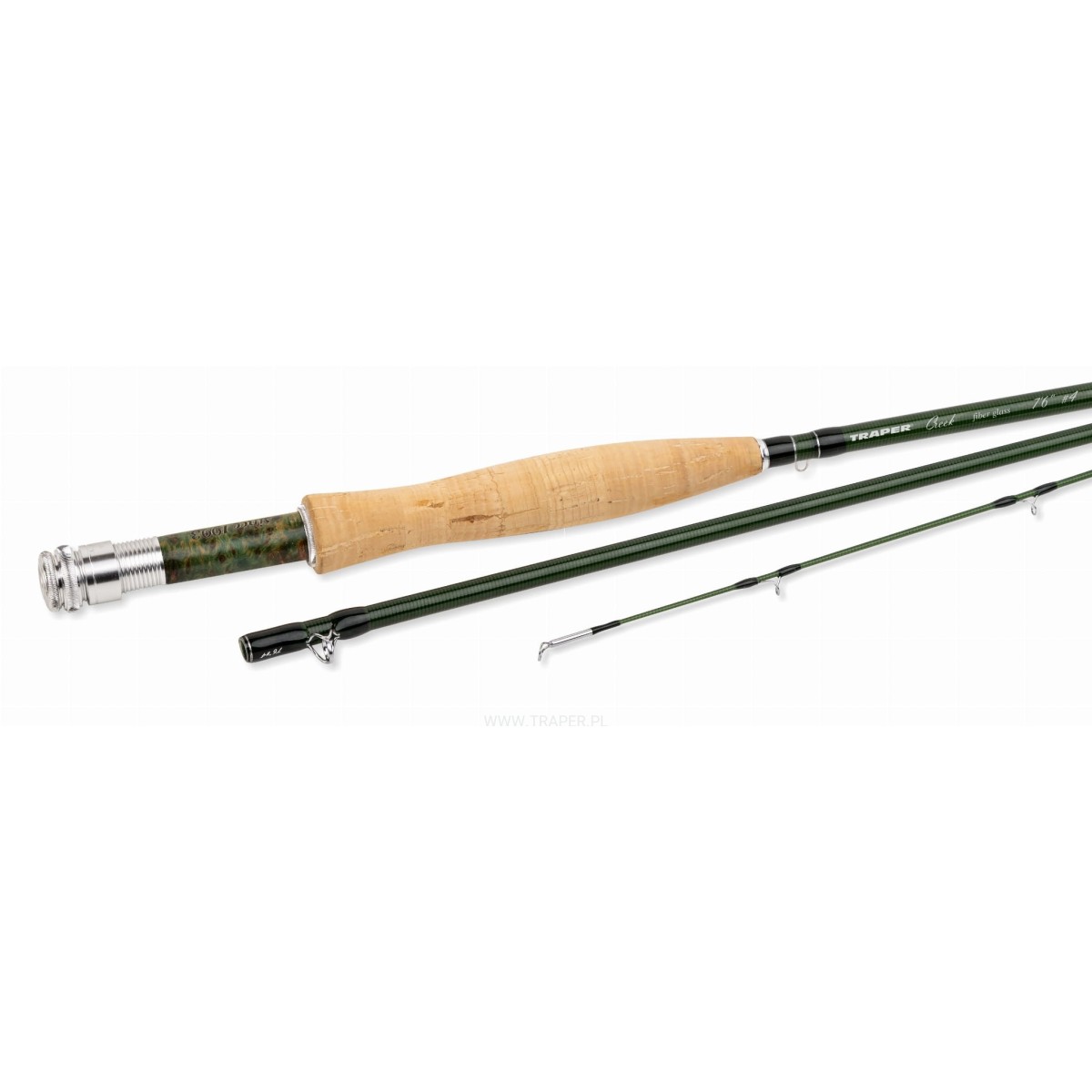 Wędka muchowa Traper CREEK FIBERGLASS 8`0" / 5