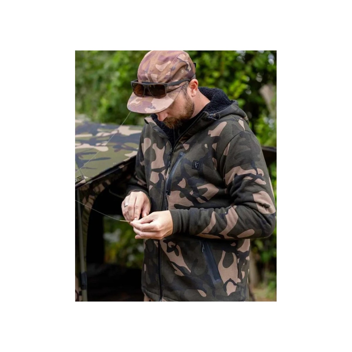 Bluza Fox Full Zip Prem Sherpa 310 Hoodie roz.XL - Camo