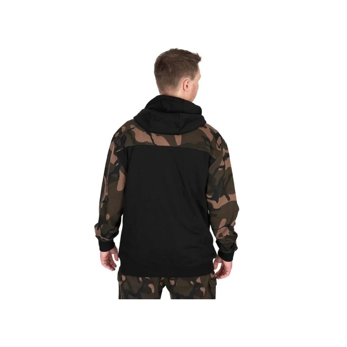 Bluza Fox LW split zip Hoody roz.M - Black / Camo