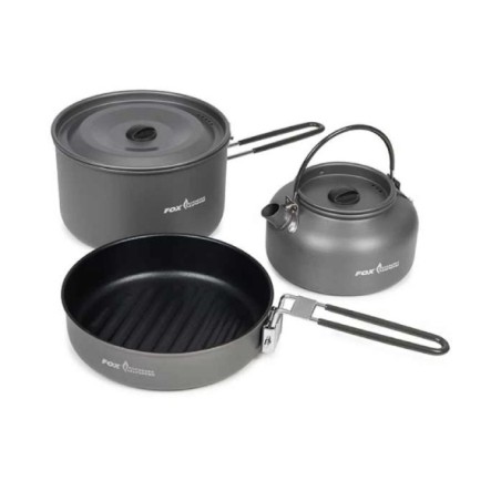 Biwakowy komplet kuchenny Fox Cookware 3 piece Cook Set