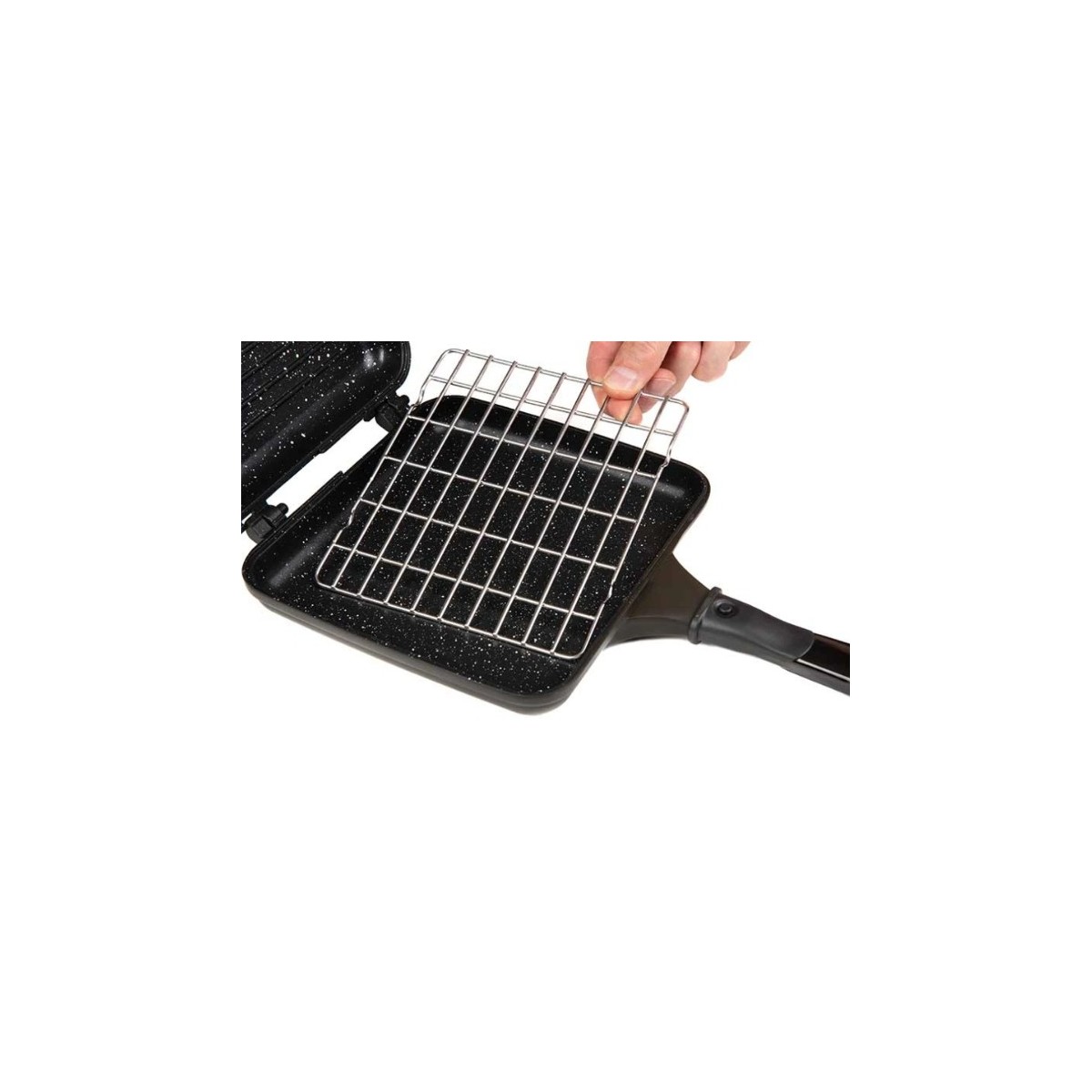 Dwustronna patelnia biwakowa Fox Cookware Multi-Pan
