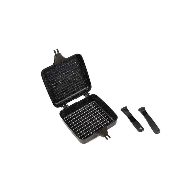 Dwustronna patelnia biwakowa Fox Cookware Multi-Pan