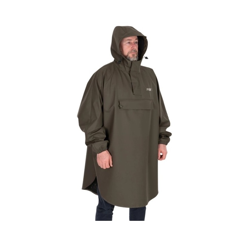 Poncho przeciwdeszczowe Fox - Khaki One Size