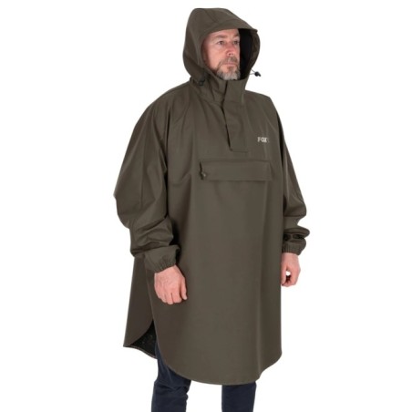 Poncho przeciwdeszczowe Fox - Khaki One Size Poncho przeciwdeszczowe Fox - Khaki One Size