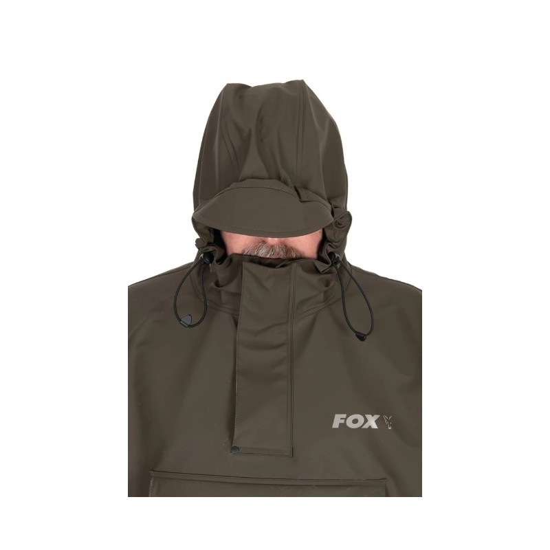 Poncho przeciwdeszczowe Fox - Khaki One Size