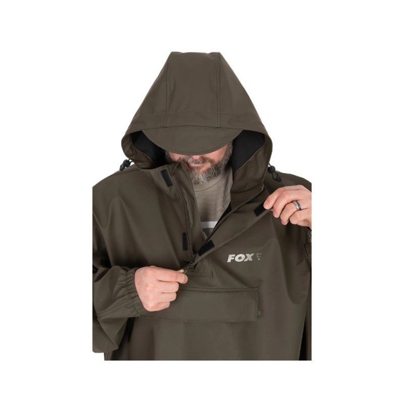 Poncho przeciwdeszczowe Fox - Khaki One Size