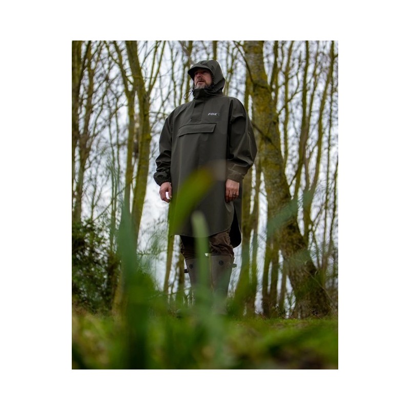 Poncho przeciwdeszczowe Fox - Khaki One Size