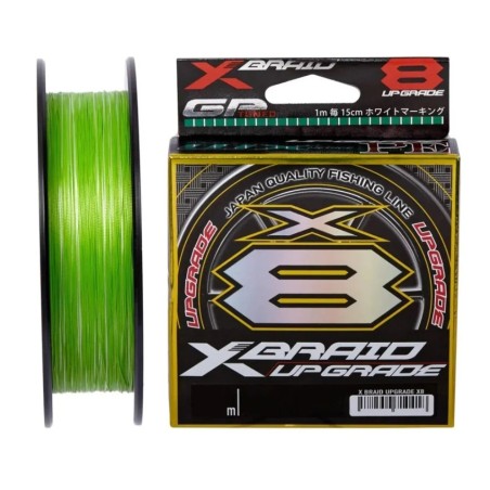 Plecionka YGK X-Braid Upgrade X8 200m / 0,235mm - jasnozielony Plecionka YGK X-Braid Upgrade X8 200m / 0,235mm - jasnozielony