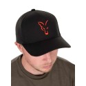 Czapka z daszkiem Fox Collection Baseball Cap - Black/Orange