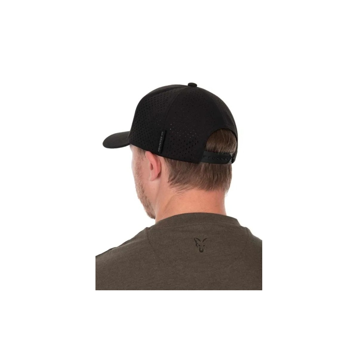 Czapka z daszkiem Fox Collection Baseball Cap - Black/Orange