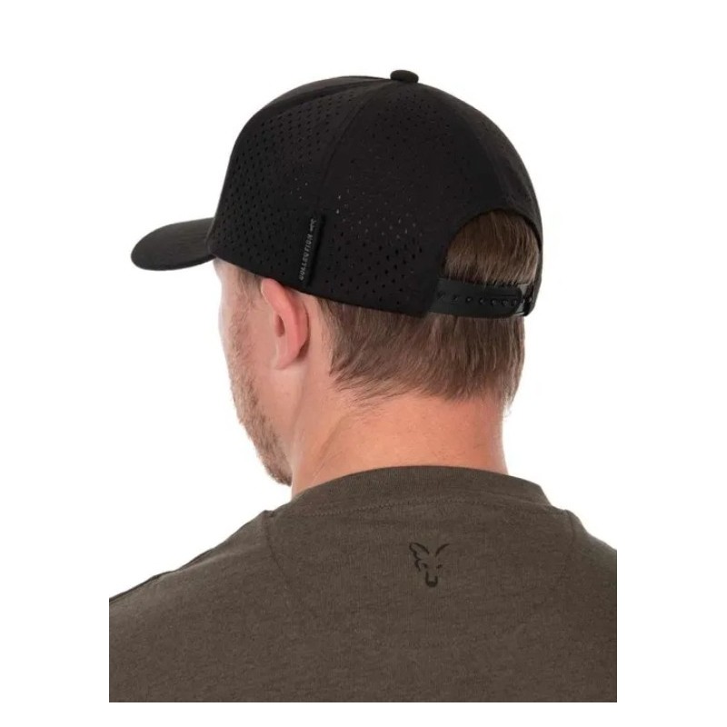 Czapka z daszkiem Fox Collection Baseball Cap - Black/Orange