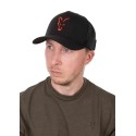 Czapka Fox Collection Trucker Cap - Black/Orange Czapka Fox Collection Trucker Cap - Black/Orange