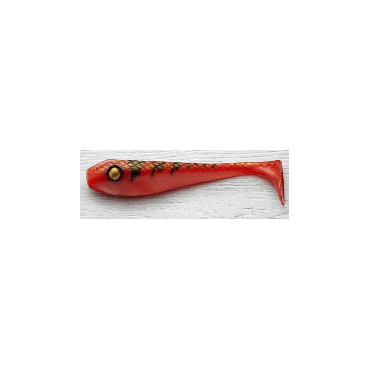 Przynęta Angry Pikes handmade Pike Tyson 14cm - red baron