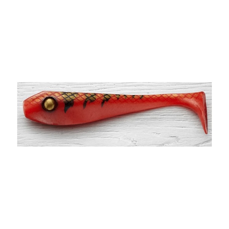 Przynęta Angry Pikes handmade Pike Tyson 14cm - red baron