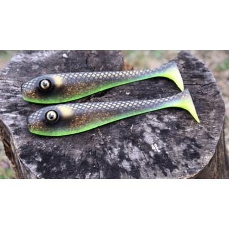 Przynęta Angry Pikes handmade Pike Tyson 17cm - greengoldi Przynęta Angry Pikes handmade Pike Tyson 17cm - greengoldi